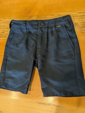 Hurley Boys' Nike Dri-fit Navy Shorts Sz 6